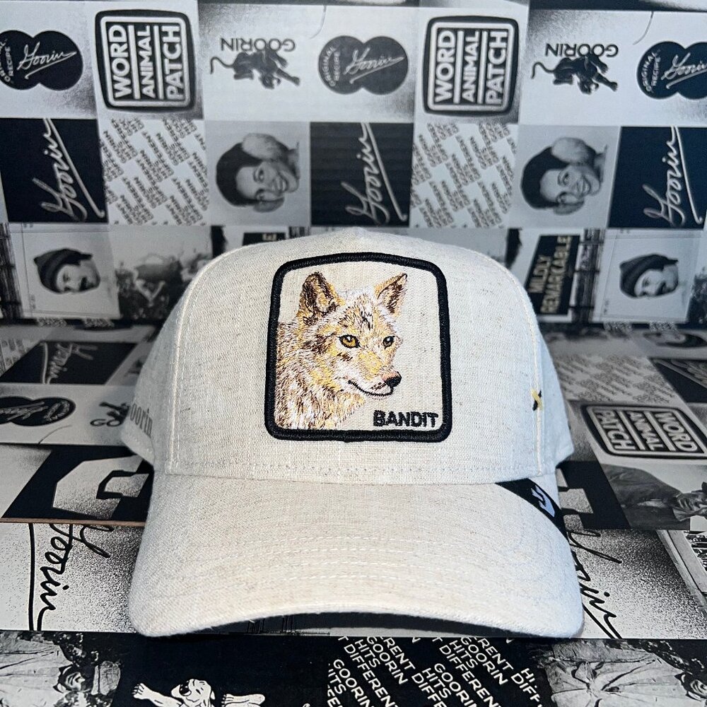 Authentic Goorin Bros Coyote Cloth "Bandit" Beige Hat (NWT)